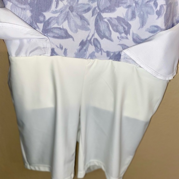 S.C & CO Blue Mini Pencil Skort for Casual Resort Wear - Picture 8 of 8